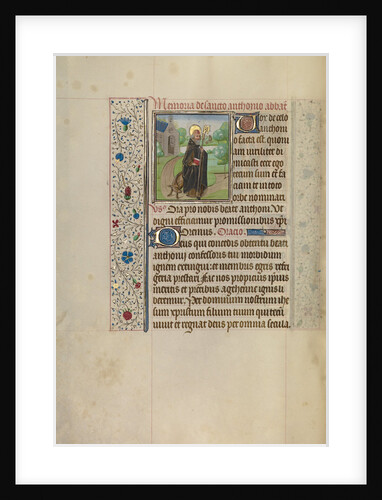 Saint Anthony by Workshop of Willem Vrelant