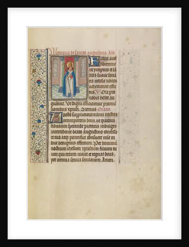 Saint Augustine by Workshop of Willem Vrelant