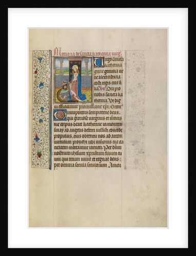 Saint Catherine by Workshop of Willem Vrelant