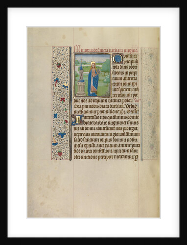 Saint Barbara by Workshop of Willem Vrelant