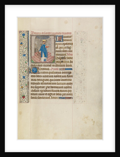 Saint Lawrence by Workshop of Willem Vrelant