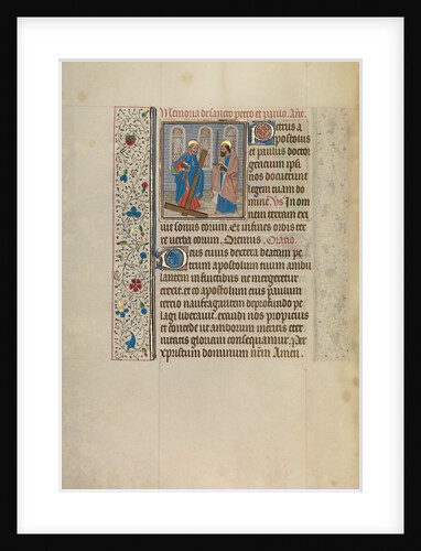 Saints Peter and Paul by Workshop of Willem Vrelant