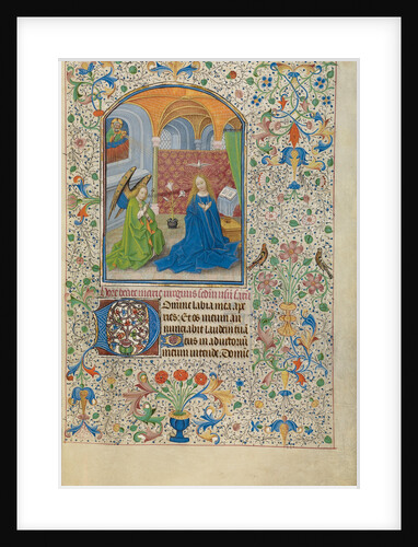 The Annunciation by Willem Vrelant