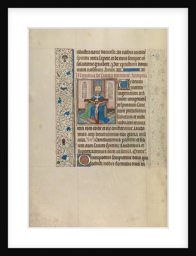 The Throne of Grace Trinity by Workshop of Willem Vrelant