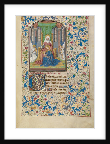 The Virgin and Child with Saint Anne by Willem Vrelant