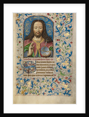 Salvator Mundi by Workshop of Willem Vrelant