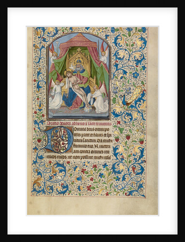 The Throne of Grace Trinity by Willem Vrelant