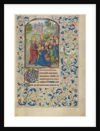 Saints Peter and John Baptizing the Samarians by Willem Vrelant