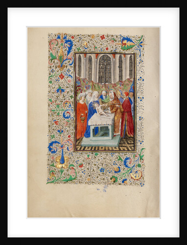 The Circumcision by Master of the Llangattock Hours