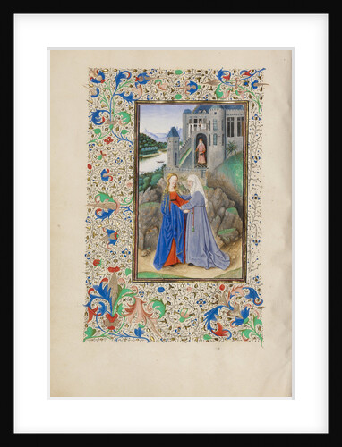 The Visitation by Master of the Llangattock Hours
