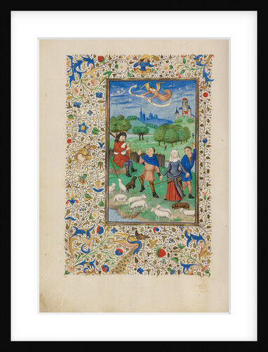 The Annunciation to the Shepherds by Anonymous