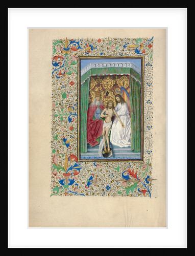 The Throne of Grace Trinity by Workshop of Master of Jean Chevrot