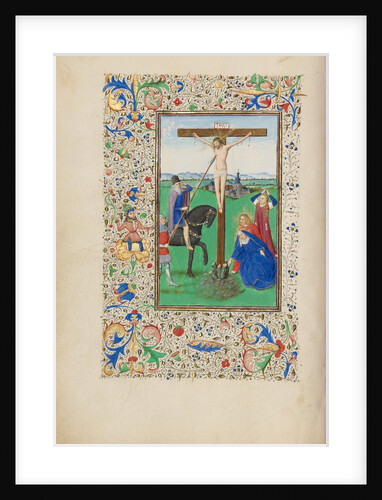The Crucifixion by Master of the Llangattock Hours