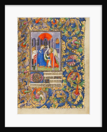 The Annunciation by Follower of the Boucicaut Master