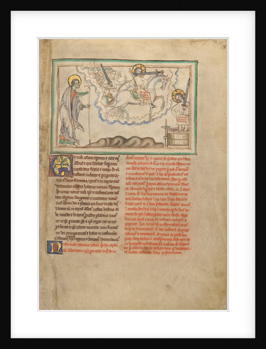 The Horseman Faithful and True and the Army of Heaven on White Horses and the Horseman in the Winepress by Anonymous