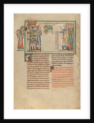 The People of God Leaving Babylon and Merchants Lamenting Babylon by Anonymous