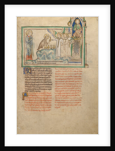 The Eagle Giving the Vessels with the Seven Last Plagues to the Seven Angels by Anonymous