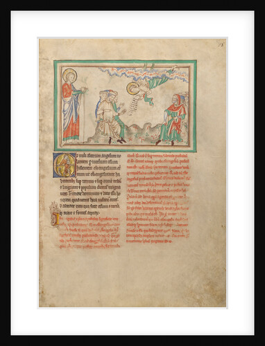 An Angel with the Eternal Gospel by Anonymous