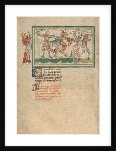 The Dragon Fighting the Just by Anonymous