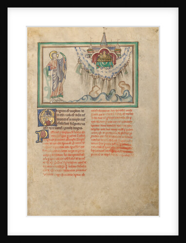 The Temple of God with the Tabernacle in the Sky by Anonymous