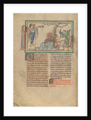 The Fifth Trumpet: The Angel of Destruction and the Locusts by Anonymous