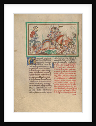 The Horsemen on Fire-Breathing Horses by Anonymous