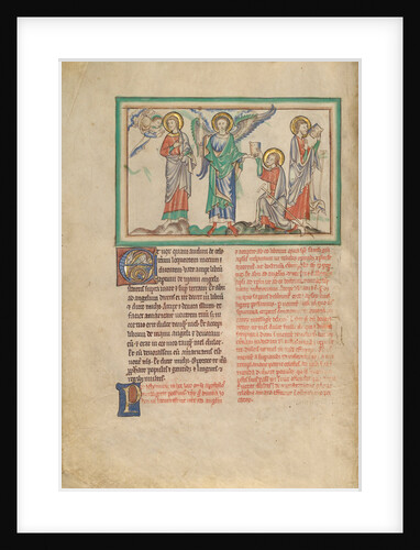 Saint John Eats the Book Received from the Angel by Anonymous