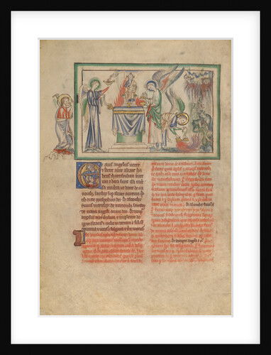 The Seventh Seal: An Angel Censing an Altar and Pouring the Censer over the Earth by Anonymous
