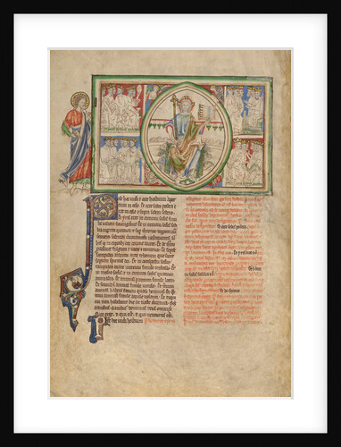 The Vision of the Throne of God and the Twenty-Four Elders by Anonymous