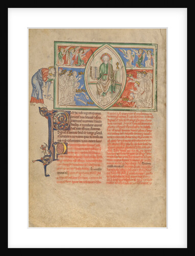 The Twenty-Four Elders Pay Homage to the Throne of God by Anonymous