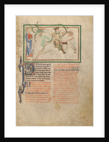The Opening of the First Seal: The First Horseman by Anonymous
