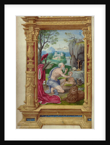 Saint Jerome by Master of the Getty Epistles