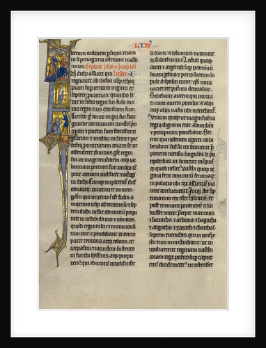 Initial I: Scenes from the Life of Esther by Anonymous