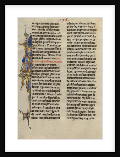 Initial I: The Rebuilding of the Temple by Anonymous