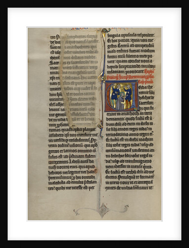 Initial V: The Stoning of Jeremiah by Anonymous