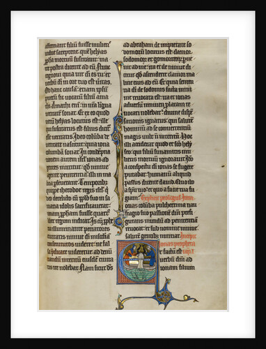 Initial E: Jonah Cast into the Sea by Anonymous