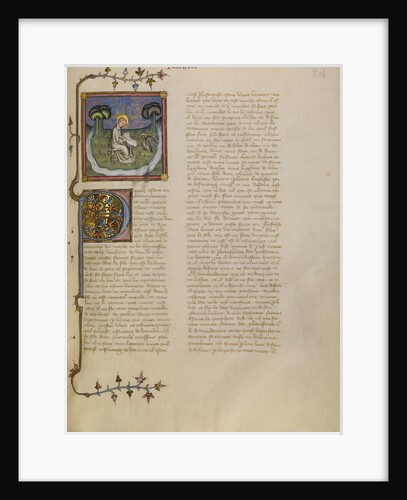 Saint John on Patmos by Master of Jean de Mandeville