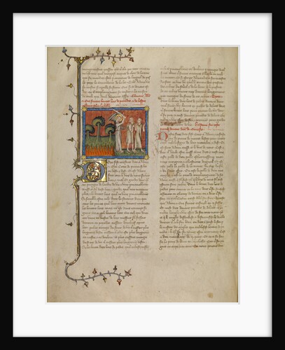 The Expulsion from Paradise by Master of Jean de Mandeville