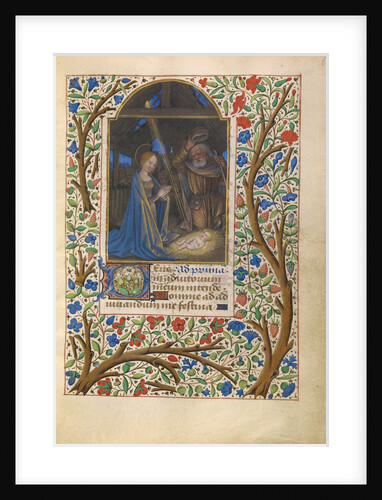 The Nativity by Jean Bourdichon