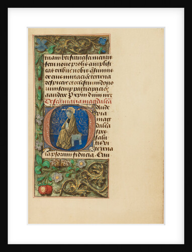 Initial G: Mary Magdalene by Master of the Dresden Prayer Book