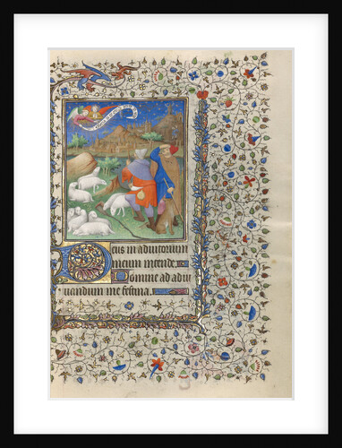 The Annunciation to the Shepherds by Anonymous