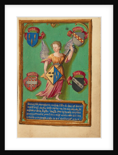 Arms of Marguerite Crohin by Anonymous