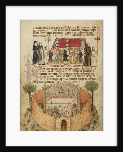 The Translation of the Bodies of Aimo and Vermondo, The People of Milan Praying at the Altar Where Aimo and Vermondo are Buried by Anovelo da Imbonate