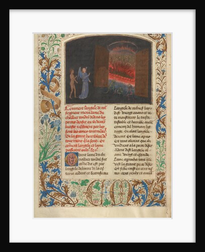 The Gates of Hell and Lucifer by Simon Marmion
