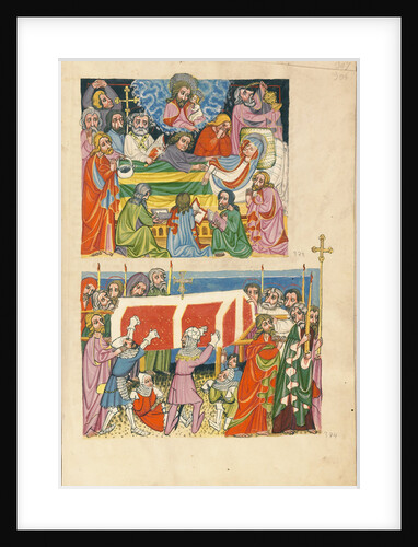 The Death of the Virgin, The Punishment of the Mockers by Anonymous