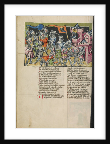 Moses Defeating the Moors by Anonymous