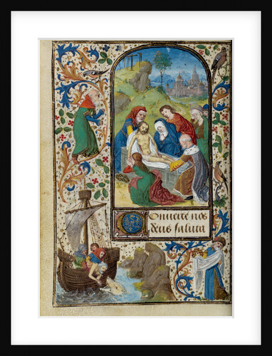 The Entombment by Lieven van Lathem