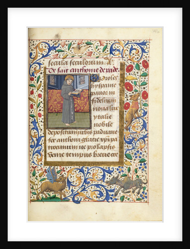 Saint Anthony of Padua by Anonymous