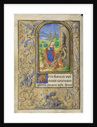 Saint Margaret by Lieven van Lathem