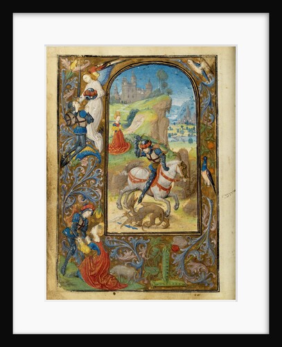 Saint George and the Dragon by Lieven van Lathem